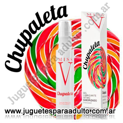 Aceites y lubricantes, , Gel lubricante sabor Chupaleta 50 ml